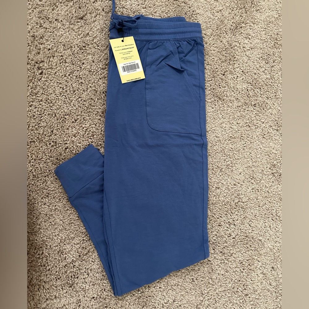 RECLINER NYC Sleep Pants in Deep Marine Small NWT
